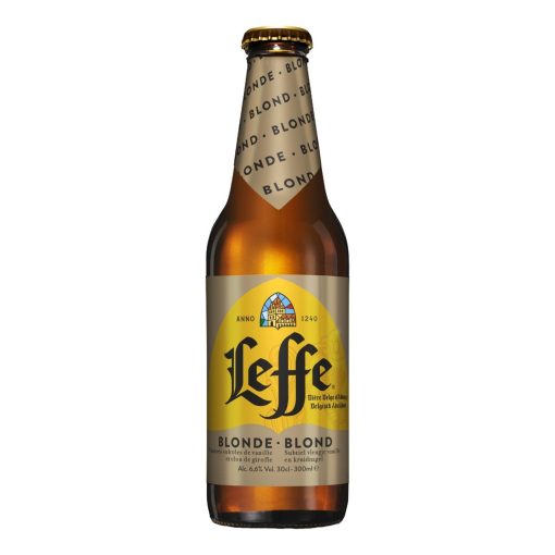 Leffe Blond Bier Flesjes 30cl Krat 24 Stuks - Afbeelding 2