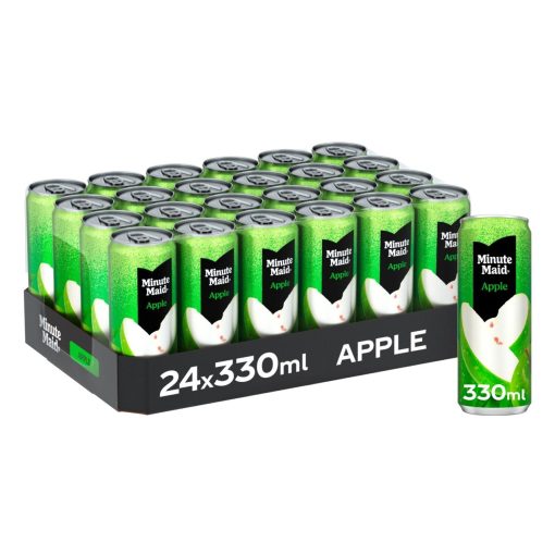 Minute Maid Appelsap Blikjes 33cl Tray 24 Stuks - Afbeelding 2