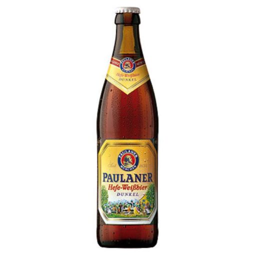 Paulaner Hefe Weiss Dunkel 50cl Fles Krat 20 Stuks