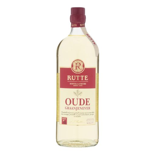 rutte oude jenever 1 liter kopen ambachtelijke graanjenever uit dordrecht