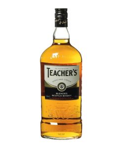 Teacher’s Whisky 1 Liter Fles – klassieke Schotse blend met volle, zachte smaak