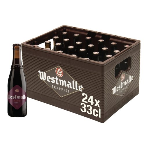 westmalle dubbel trappist bier 33cl krat 24 flesjes abdijbier kopen