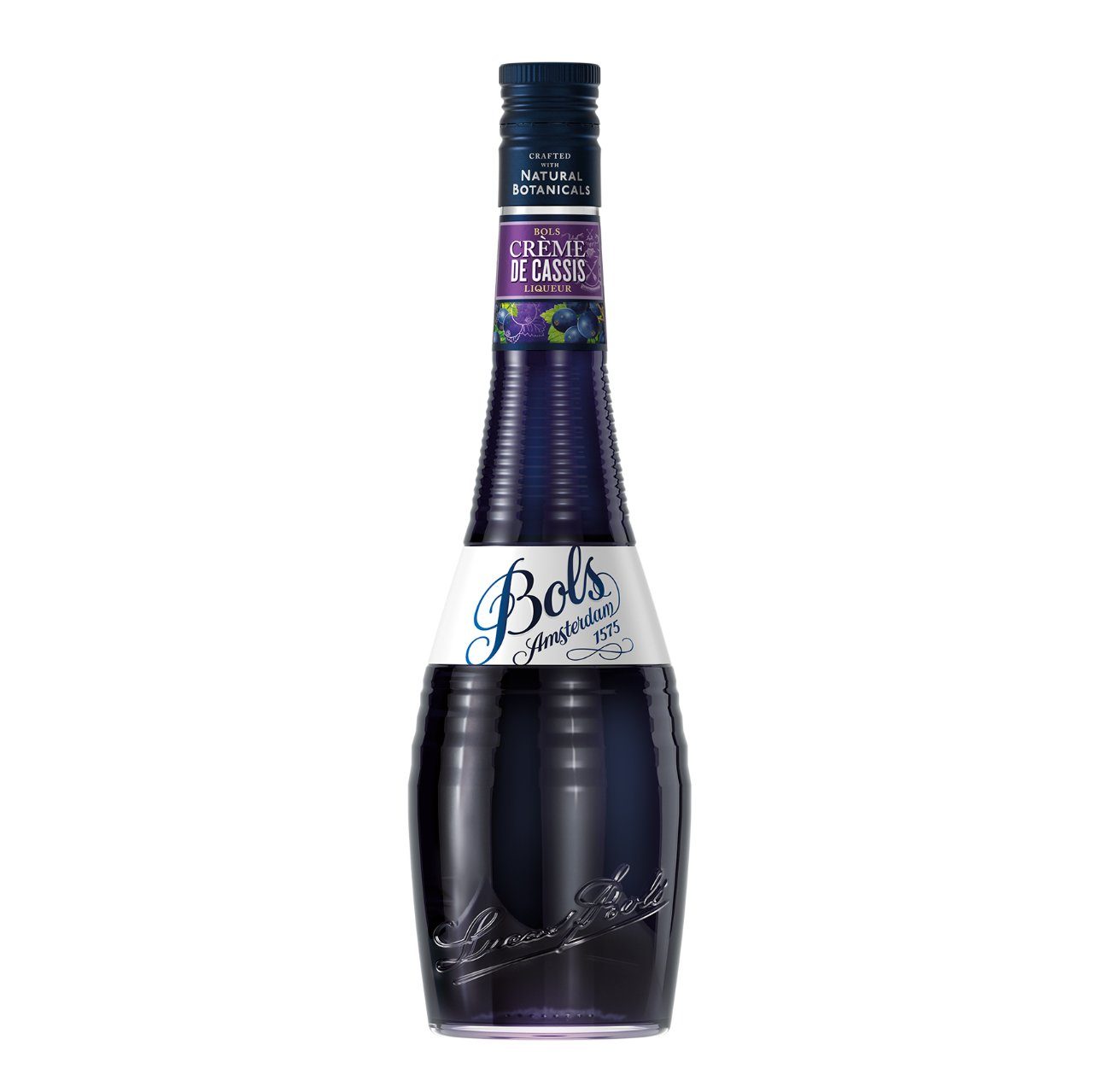 Bols Crème de Cassis fles zwarte bessenlikeur