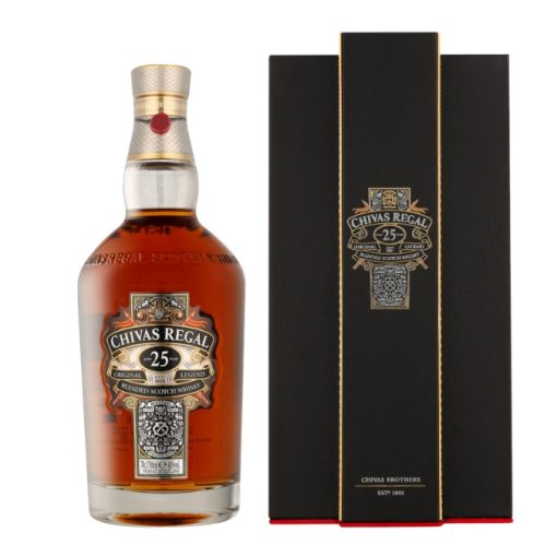 Chivas Regal 25 Jaar Whisky 70cl + Giftbox