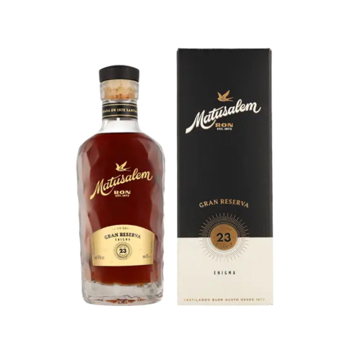 Matusalem 23 Years Gran Reserva Enigma 2024 Rum 70cl met geschenkverpakking