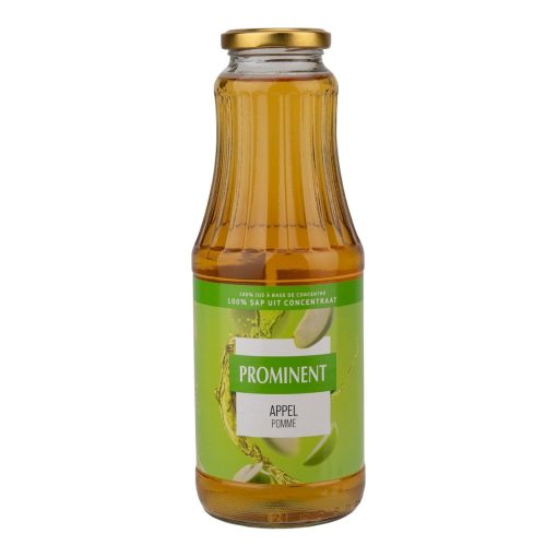 Prominent Appelsap Fles 1 Liter fles van glas
