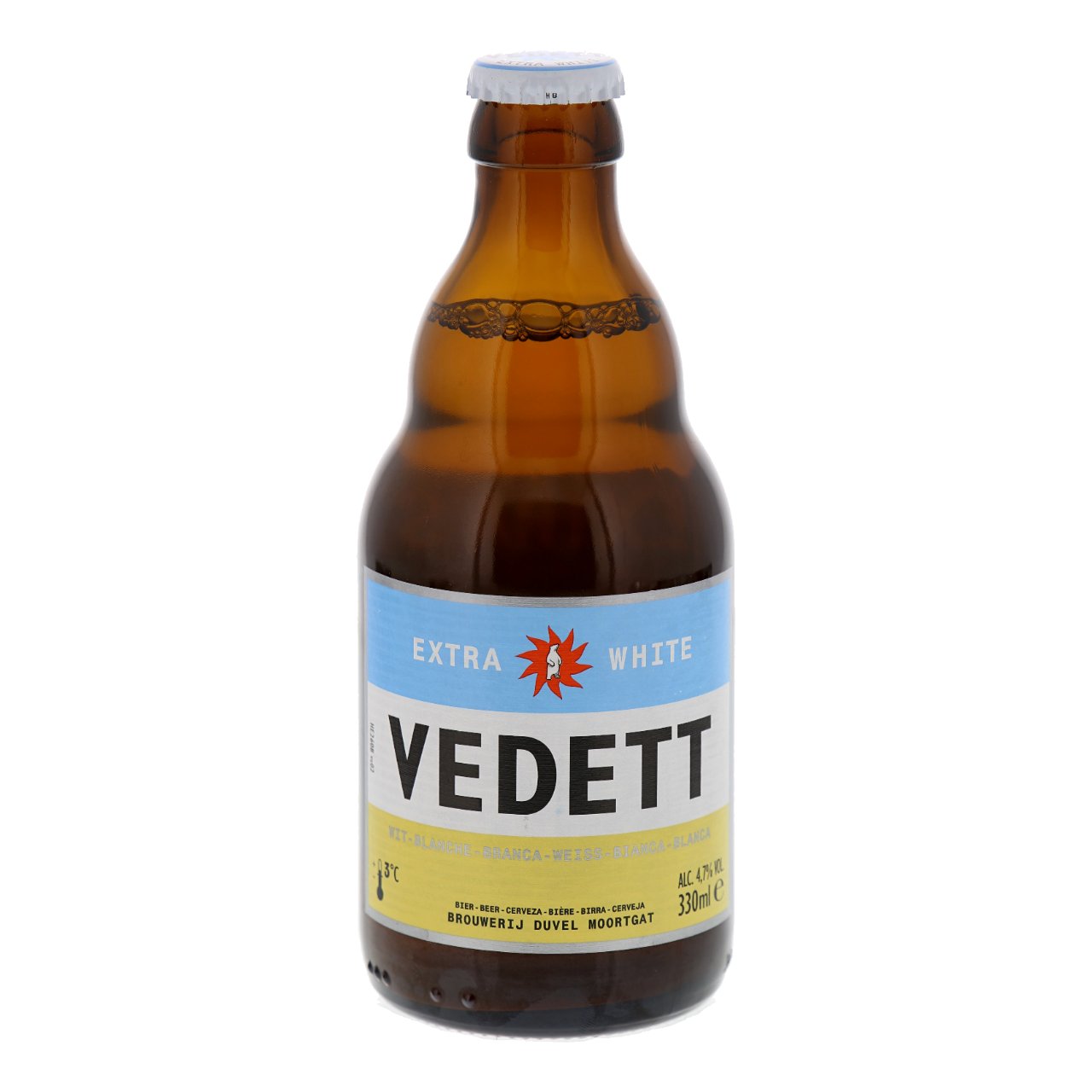 Vedett Extra White Bier 33cl Flesjes Krat 24 Stuks – goedkoopdrank.nl
