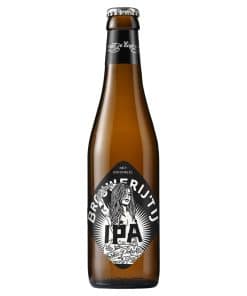Brouwerij 't IJ IPA Bier in een krat met 24 glazen flesjes van 33cl