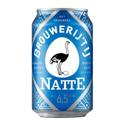 Brouwerij 'T IJ Natte Dubbel Bier Blikjes 33cl Doos 12 stuks