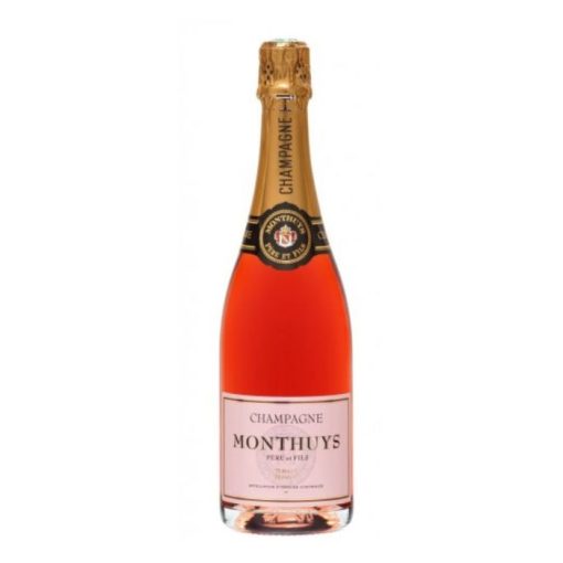 Monthuys Champagne Rosé brut 75cl