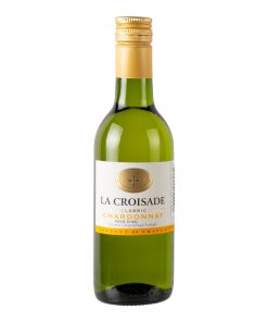 kleine-flesjes-Droge-Witte-Wijn-25cl-La-Croisade-Chardonnay