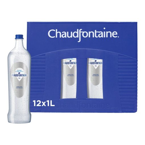 Chaudfontaine Blauw Fles Glas Krat 20x50cl - Afbeelding 2