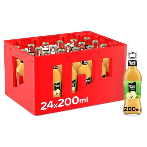 Minute Maid Appelsap 20cl Flesjes Krat 24 Stuks - Afbeelding 2