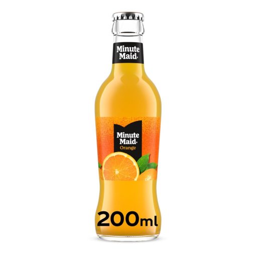 Minute Maid Orange Flesjes 20cl Krat 24 Stuks