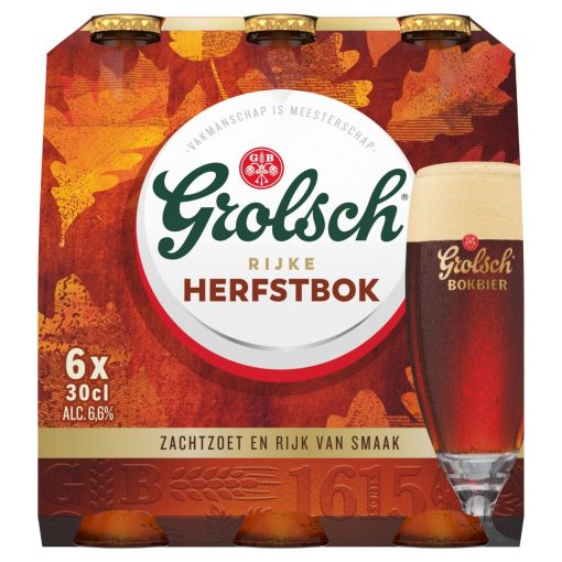 Grolsch Herfstbok Fles Krat 24x30cl