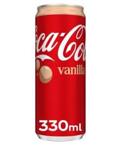 Coca Cola Vanilla Blikjes 33cl tray 24 stuk