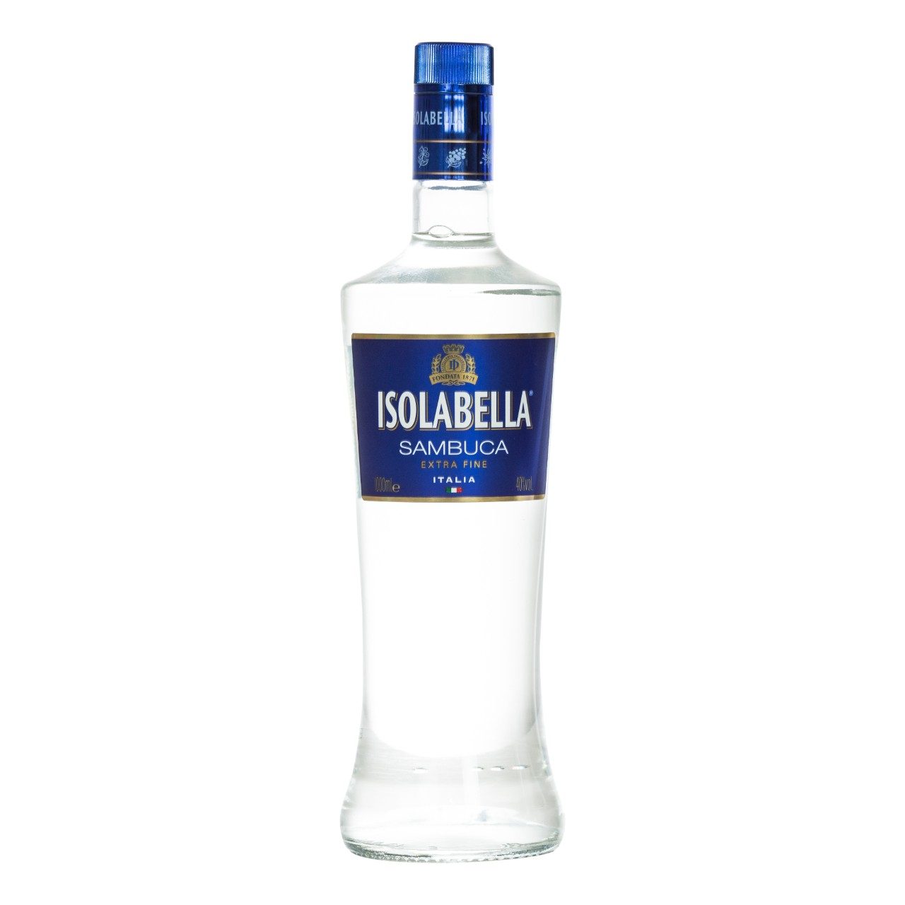 Isolabella Sambuca 1 Liter – Italiaanse anijslikeur helder van kleur