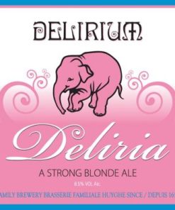 Delirium Deliria 20L biervat – sterk blond Belgisch bier
