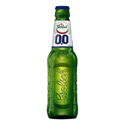 Grolsch 0.0 Bier Krat Flesjes 30cl – Alcoholvrij pils in statiegeldkrat
