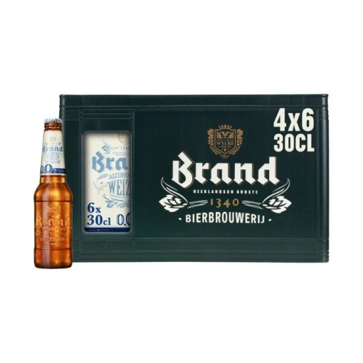 Brand Weizen 0.0 Alcoholvrij Bier Flesjes 30cl Krat 24 Stuks - Afbeelding 2
