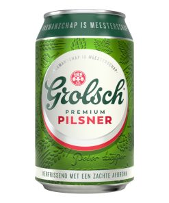 Grolsch bier blikjes