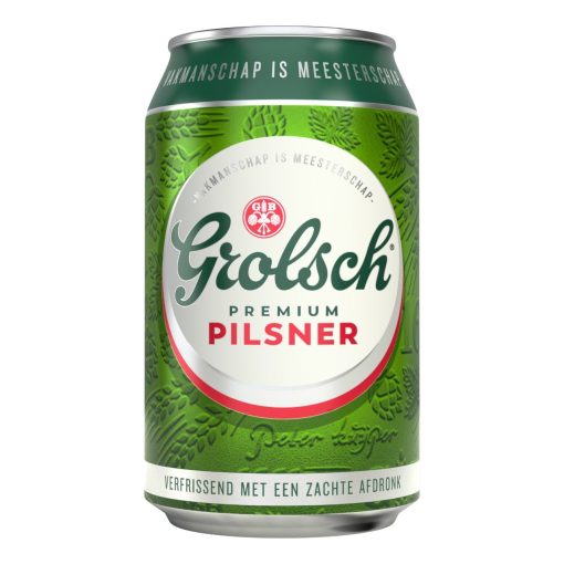 Grolsch bier blikjes