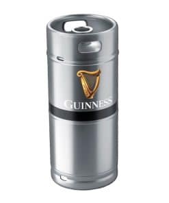 Guinnes 20 Liter vat Het alombekende Ierse Stout bier met de typerende moutige smaak