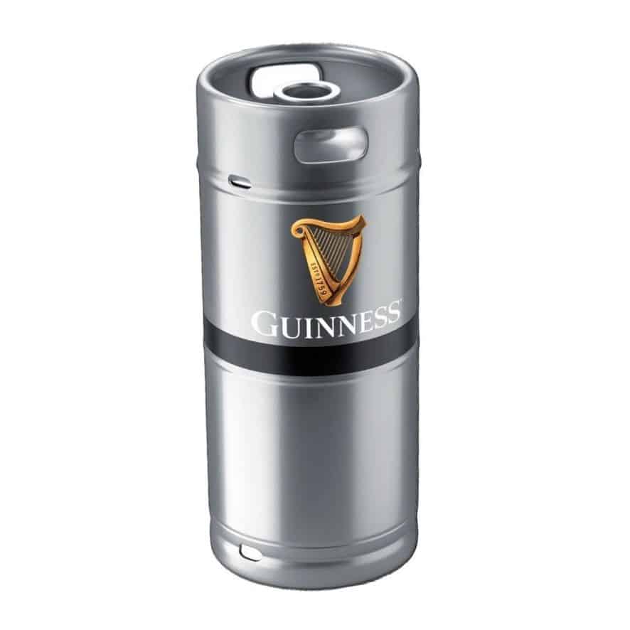 Guinnes 20 Liter vat Het alombekende Ierse Stout bier met de typerende moutige smaak