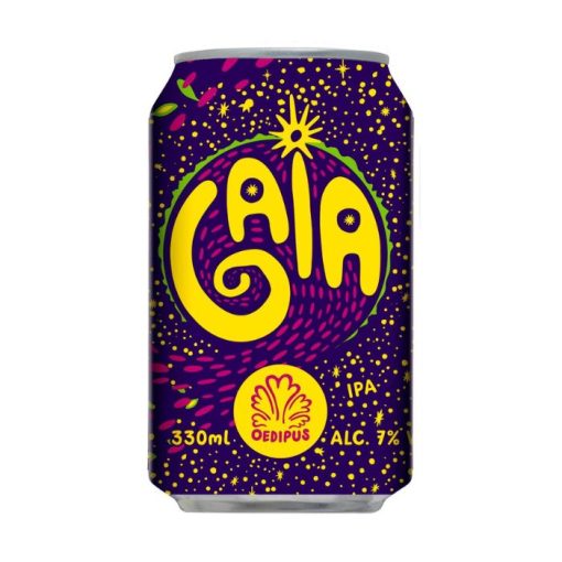 Oedipus Gaia IPA Bier Blikjes Doos 12 Stuks