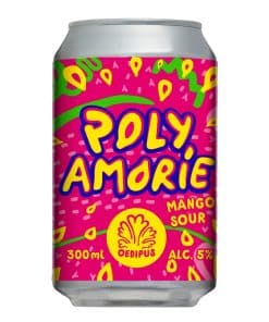 Oedipus Polyamorie bier blikjes 33cl tray 12 stuks