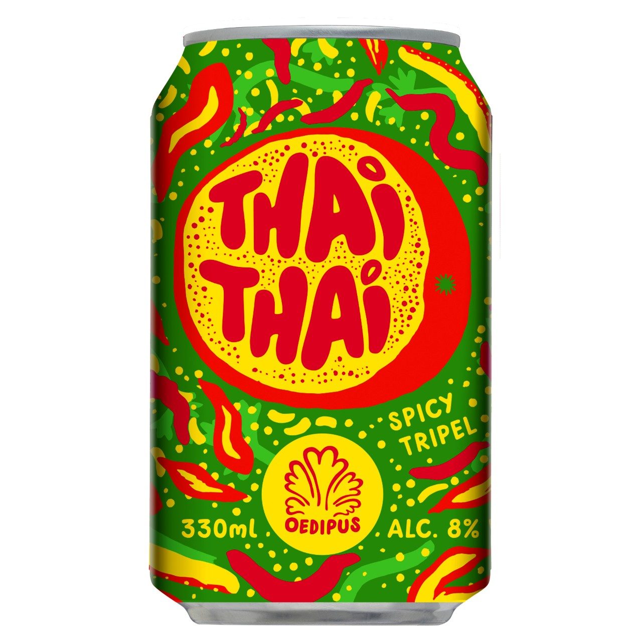 Oedipus Thai Thai Bier Blikjes 33cl Tray 12 Stuks