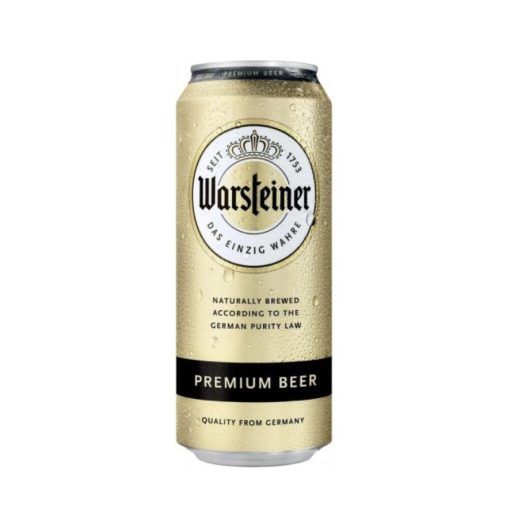 Warsteiner Bier Blikjes 50cl Tray 24 Stuks