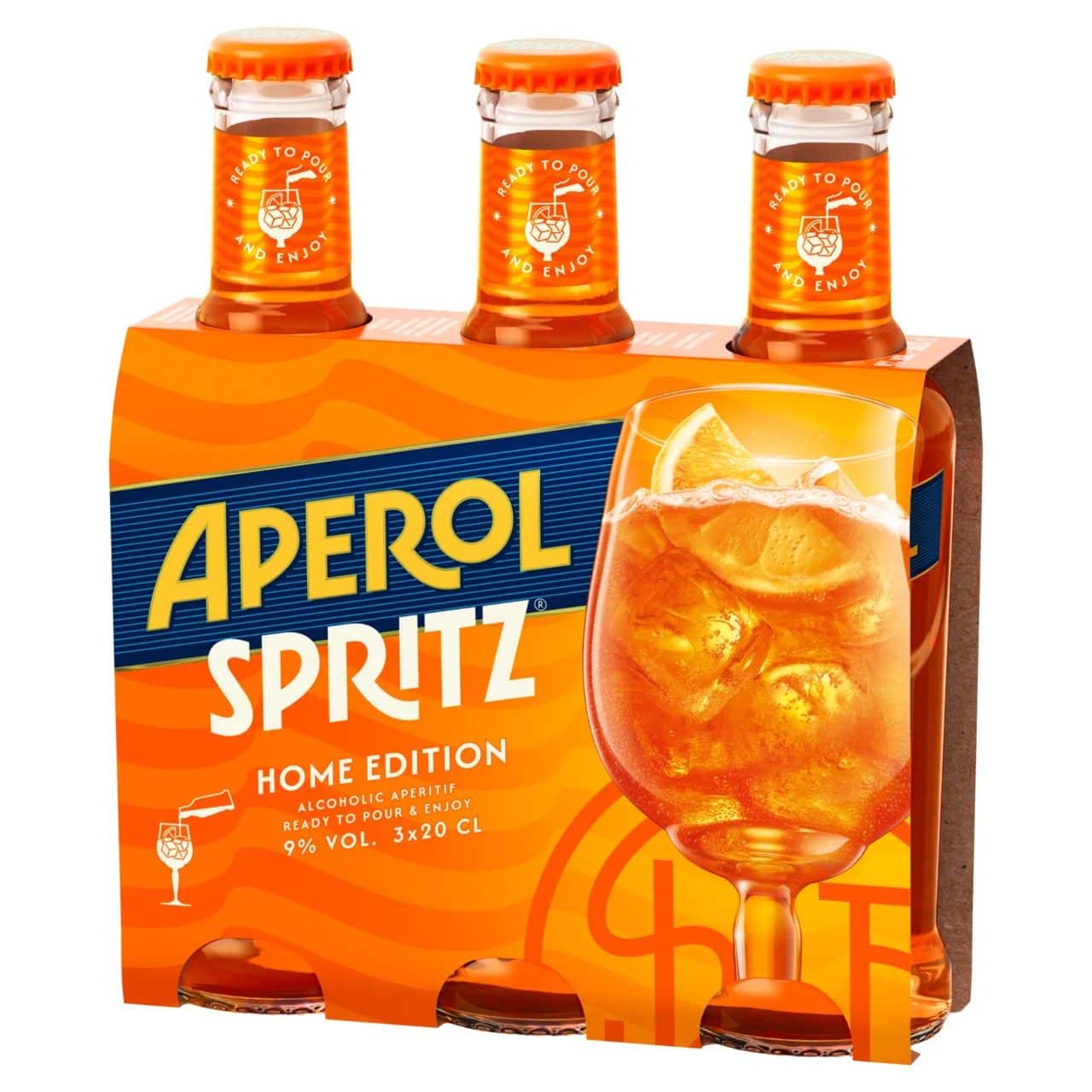 Aperol Spritz Mini Flesjes 20cl Doos 24 Flesjes