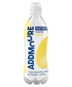 Addmoore Electrolyte Water Lemon 50cl PET Tray 12 Stuks