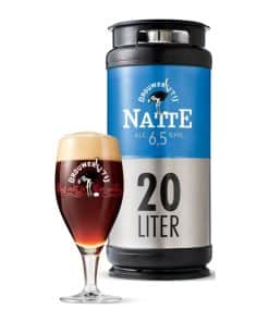 Brouwerij 't IJ Natte Dubbel biervat van 20 liter met 6,5% alcohol
