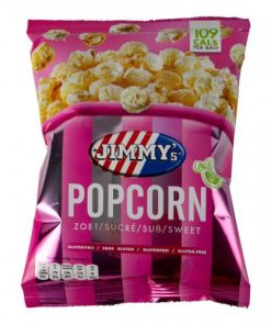 Jimmys-Popcorn-Zoet-27-Gram_uitdeel_zakjes