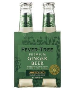 Fever Tree Ginger Beer 20cl Flesjes Tray 24 Stuks alcoholvrije gemberfrisdrank