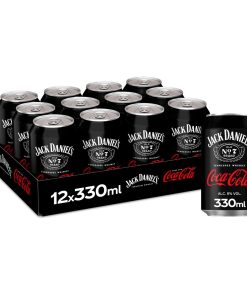 Jack Daniel’s Whisky met Cola 33cl Blikjes Tray 12 Stuks
