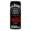 Jack Daniel’s Whisky met Cola 33cl Blikjes Tray 12 Stuks – klassieke mix van whisky en cola