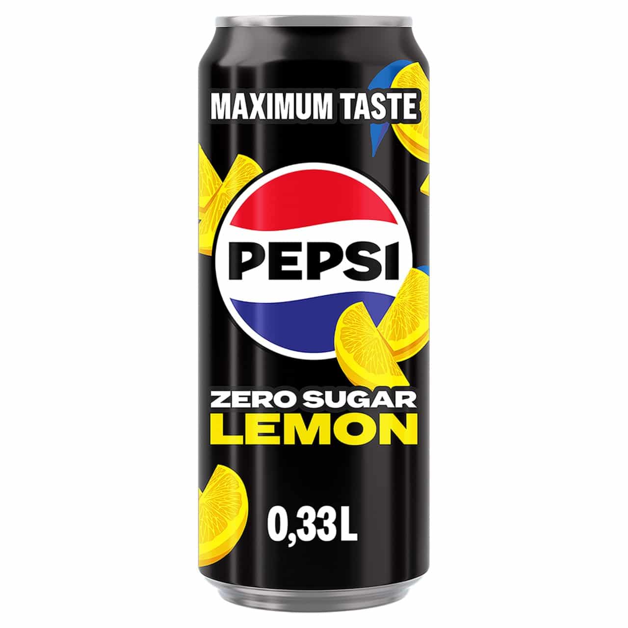 Pepsi Cola Zero Lemon Blikjes 33cl Tray 12 Stuks