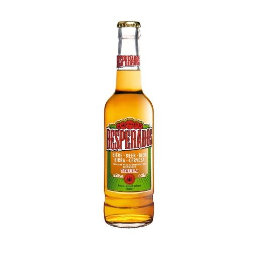 Desperados Tequila Bier PLASTIC PET Flesjes 33cl Doos 24 Stuks (bestel product)