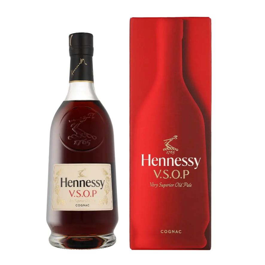 Hennessy VSOP Cognac 70cl – Franse topcognac met zachte smaak, luxe uitstraling en 40% alcohol.