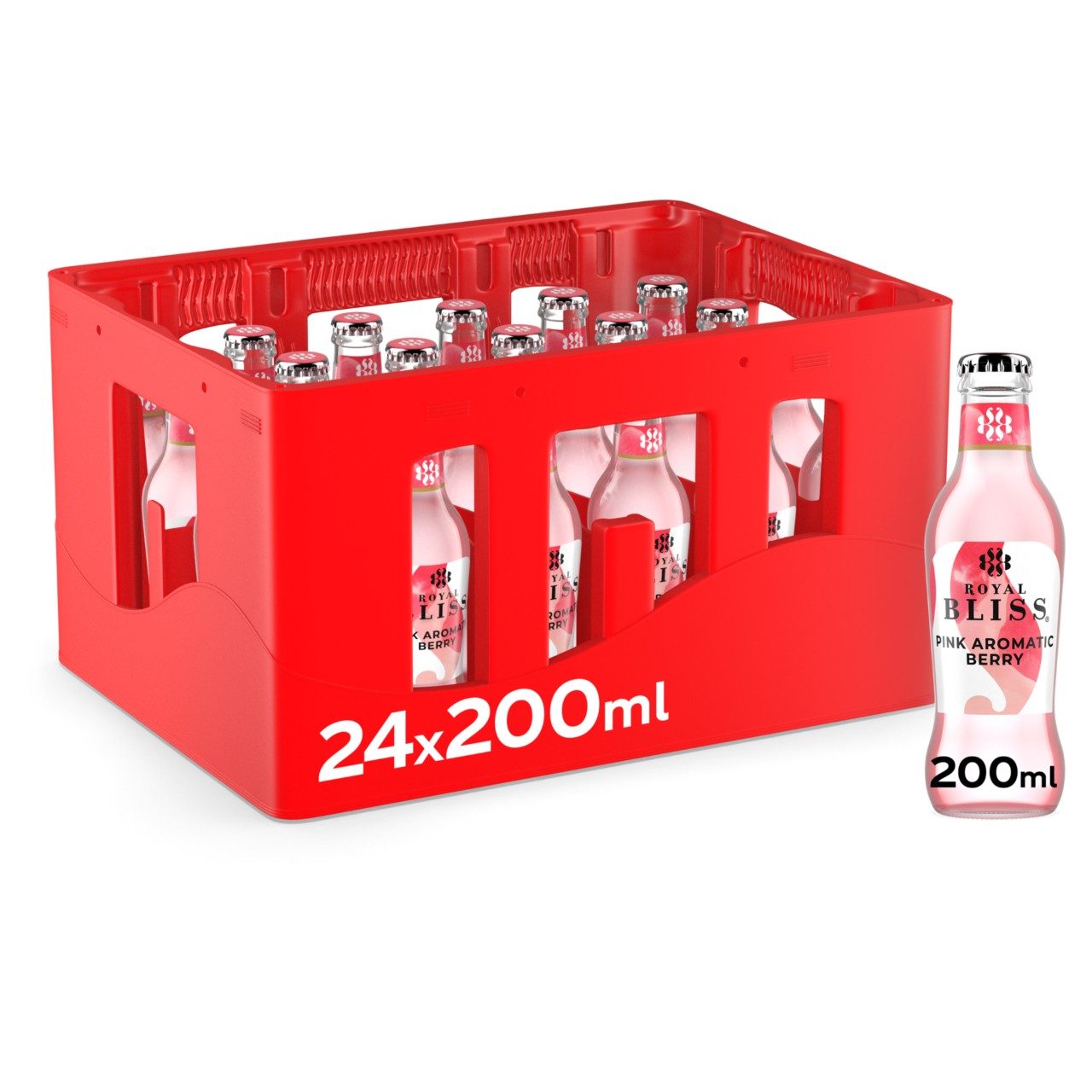 Royal Bliss Aromatic Berry 20cl Flesjes Krat 24 Stuks, foto 2 van 2