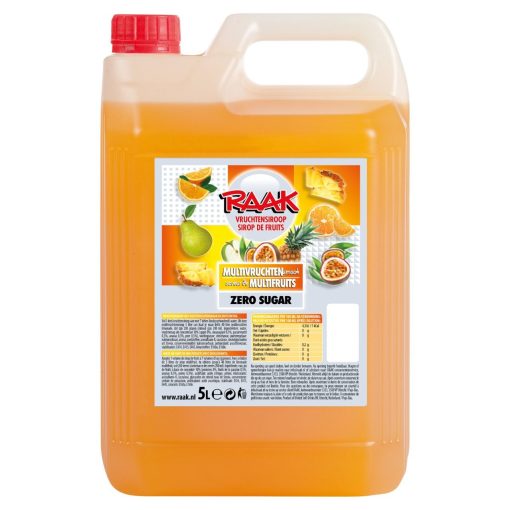 raak-limonadesiroop-multifruit-zero-5-liter