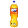 Fanta Orange 1,5 Liter Pet Fles Pak 6 Stuks met hersluitbare flessen sinaasappelfrisdrank