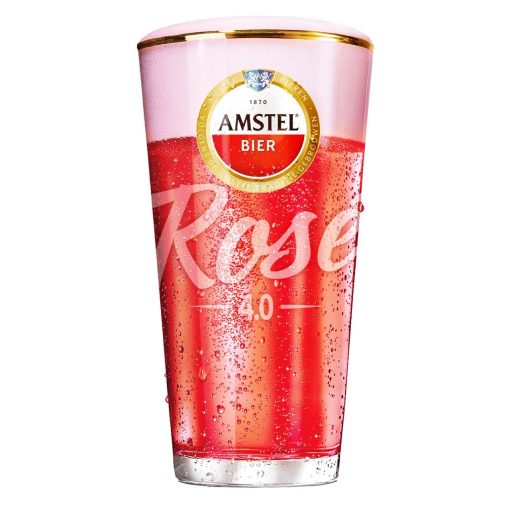 amstel-rose-bierglas