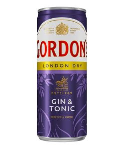 gordon's gin tonic mix blikjes