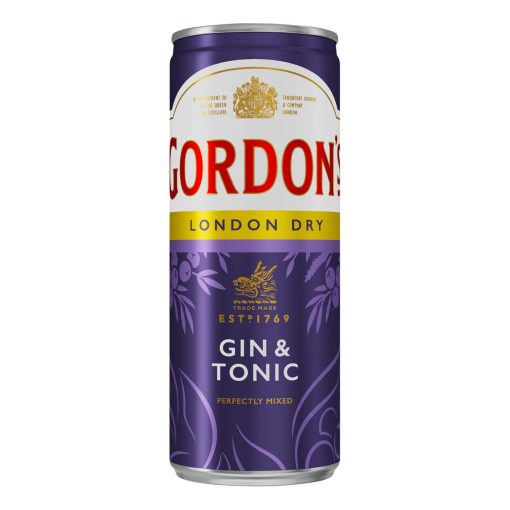 gordon's gin tonic mix blikjes