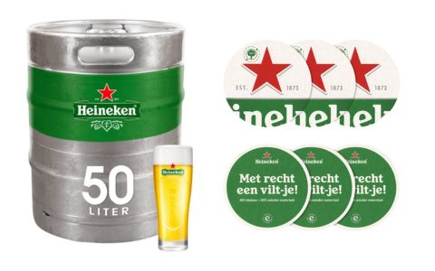 voordelig Heineken 50 liter vaten inkopen