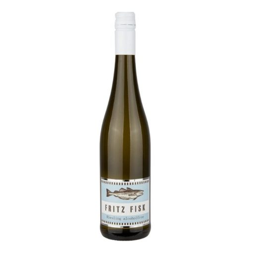 Fritz Fisk Mosel Riesling 0.0 Alcoholvrij Wijn Duisland Doos 6 Flessen (6,14 pst)